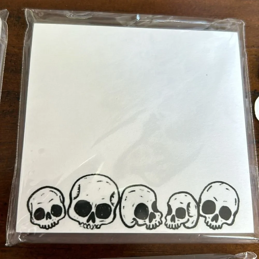 Sticky notes 4 plus 4 stickers bundle